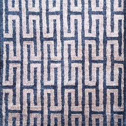 BK-5 BLUE SILVER - Rugs