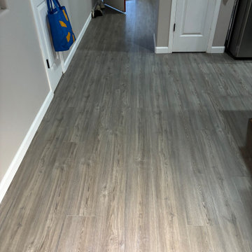 LVP Flooring, Baseboard