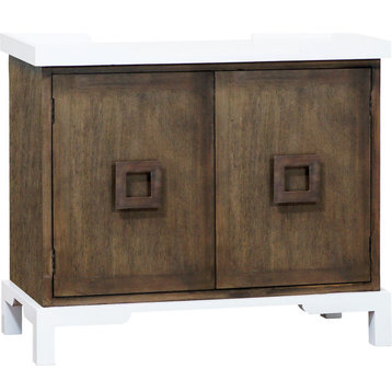 Tower Top Cabinet - Rich Brown Mahogany