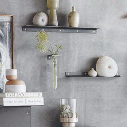 Roost Rialto Narrow Wall Shelves - Set Of 2 - Display And Wall Shelves 