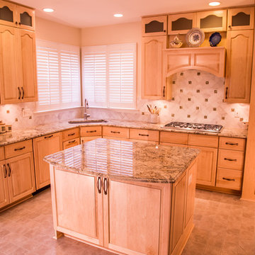Custom Maple Traditional Style Kitchen in Sterling Virginia