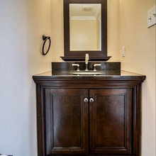 first floor half bath