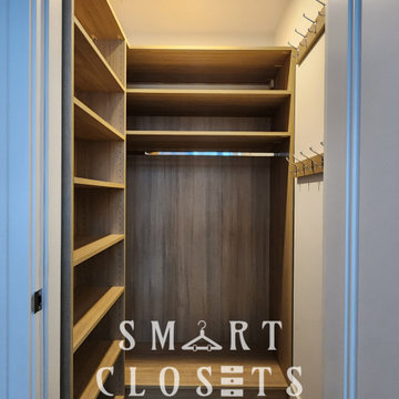 Stunning Rhapsody Finish Custom Closet