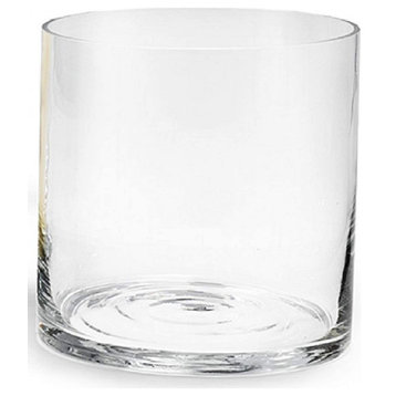 8-Piece Classic Glass Cylinder Vase Set