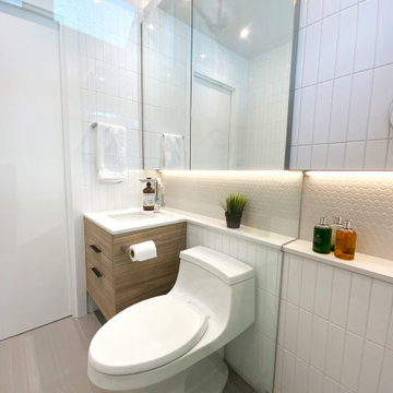 Parkhill Contemporary Small Bathroom