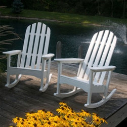 Adirondack Outdoor Rocker - Patio Furniture And Outdoor Furniture