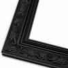 Embellished Black Picture Frame, Solid Wood, 12"x16"