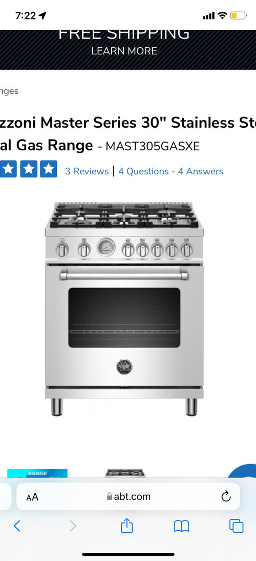 Need help choosing gas range!!