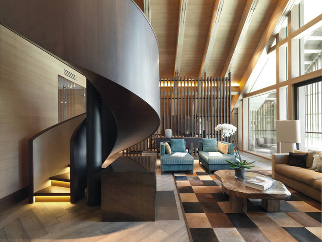 Contemporary Staircase by design studio Interior "Arh.Predmet"