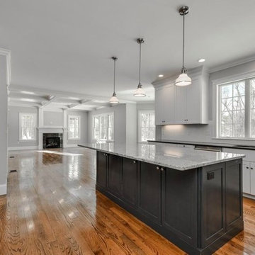 Custom Built New England Colonial Style Home