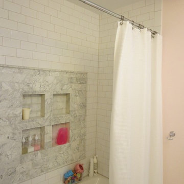 Transitional kids bathroom, Austin, TX
