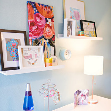Tween's Blue Dream Bedroom