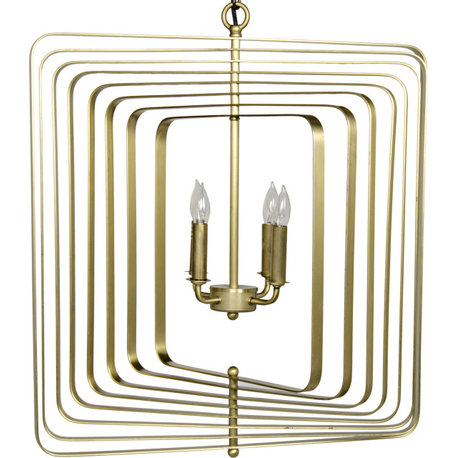 Dimaclema Chandelier - Antique Brass, Small