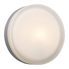 PLC Lighting 6572SN Plc 1 Light Wall Light Metz Collection 6572 Sn