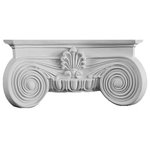 Udecor - WC-9024-C2 Whole Capital 7, Piece - Column is manufactured with a dense architectural polyurethane compound (not Styrofoam) that allows it to be semi-flexible and 100% waterproof. This molding is delivered pre-primed for paint. It is installed with architectural adhesive and/or finish nails. It can also be finished with caulk, spackle and your choice of paint, just like wood or MDF. A major advantage of polyurethane is that it will not expand, constrict or warp over time with changes in temperature or humidity. It's safe to install in rooms with the presence of moisture like bathrooms and kitchens. This product will not encourage the growth of mold or mildew, and it will never rot.