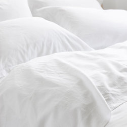 Easy Living Washed 100% Linen White - Sheets