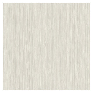 Justina Cream Faux Grasscloth Wallpaper - Transitional - Wallpaper