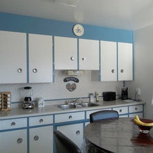 Kitchen Renos  - before and during