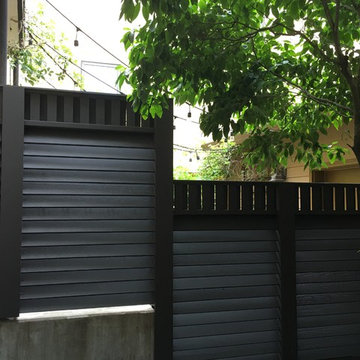 Architecturally designed, custom fence