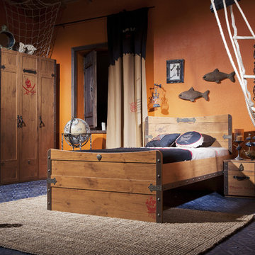 Pirate ship bedroom