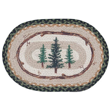 Pm-Tall Timbers Oval Placemat, 13"x19"