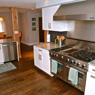 Shabby-Chic First-Floor Living Space Renovation
