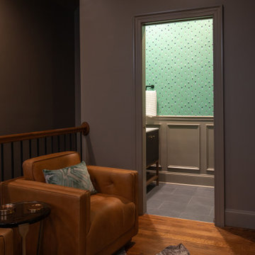 Raleigh NC Bonus Room Remodel — Golf Simulator Lounge & Wet Bar