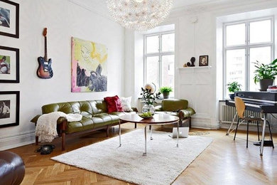 This is an example of a living room in Frankfurt.