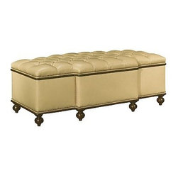 Hickory Chair Ottomans and Benches - Footstools And Ottomans