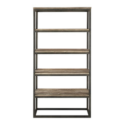 Palmer Oak Bookcase - Bookcases