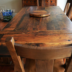 Reclaimed Wood Harvest Tables - Products
