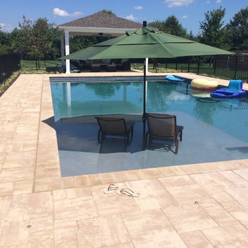 Classic Pool and Fire Pit
