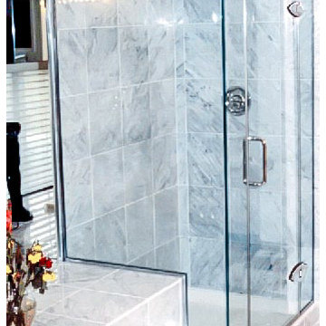 Shower doors installation