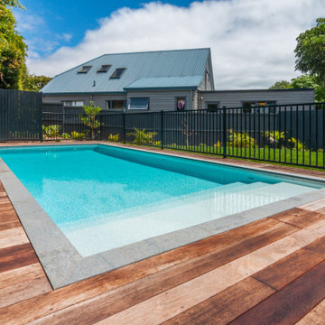 Dining, lounging, swimming