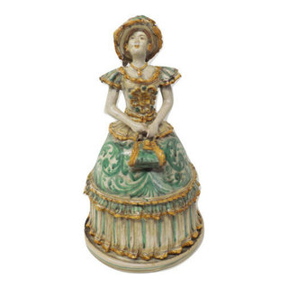 Pigna Siciliana Multicolor Statuette