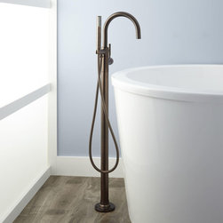 SIMONI FREESTANDING TUB FAUCET AND HAND SHOWER - Products