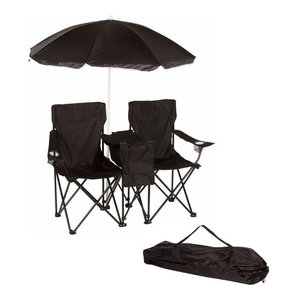 camping chairs with cooler bag