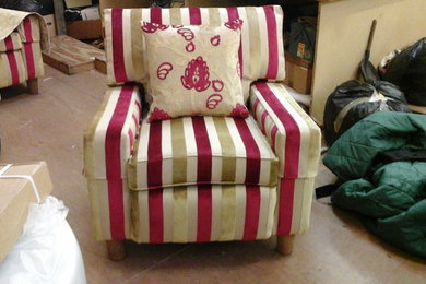 Upholstery seating