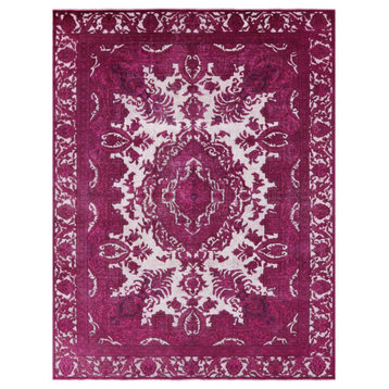 Persian Overdyed Hand-Knotted Rug 9' 5" X 12' 6" - Q4705