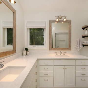Classic White Bathroom Remodel