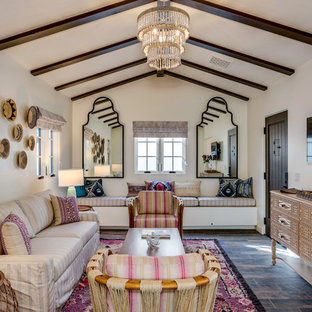 Photo of a mediterranean living room in Los Angeles.