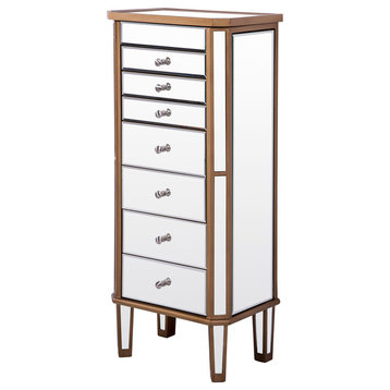 7 Drawer Jewelry Armoire