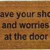 Leave At The Door Doormat