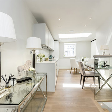 Conversion of offices into apartments, Westminster, central London