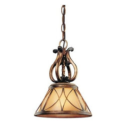 Bronze 1 Light Traditional Mini Pendant by Minka Lavery - 4751-206 - Products