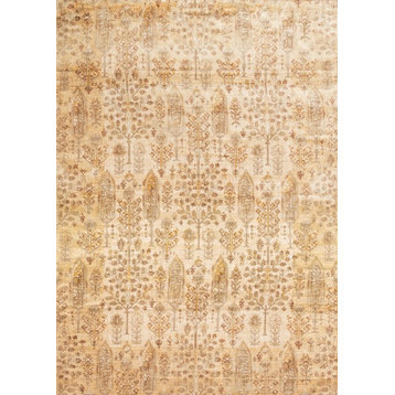 Loloi Anastasia Power Loomed Af-11 Ant Ivory / Gold 9'-6" X 13' Rectangle
