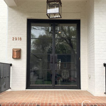 Contemporary Windowed Front Doors