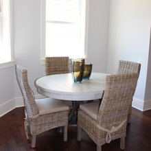 wicker dining chairs