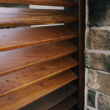 Wooden Privacy Screen