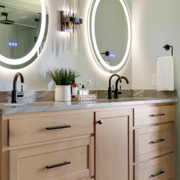 Indulgent Bathroom Remodel | Mahtomedi, MN | White Birch Design